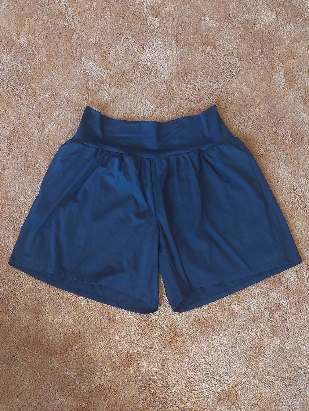 HALARA Black SoftlyZero Airy High-Waist Athletic Shorts
